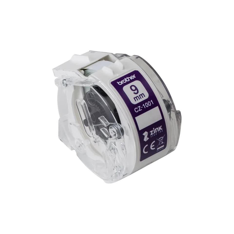 Banda Continua Hartie Original Brother Color, CZ1001, pentru VC-500W, 9mm x 5m, incl.TV 0 RON, "CZ1001"