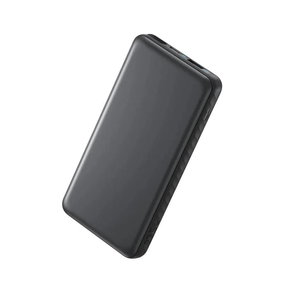 POWER BANK Anker 10.000 mAh, 22.5W Fast charge, 1 x USB-C, 1 x USB-A, afisaj electronic, cablu USB-C inclus, 229, negru, "A110DH11" - 194644291464 — miniatură