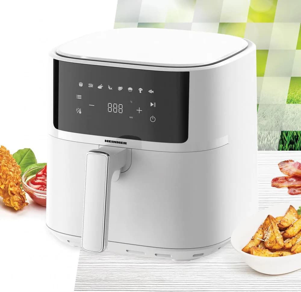 FRITEUZA CU AER CALD HEINNER WhiteElinn HAF-B6WH17SQ — miniatură