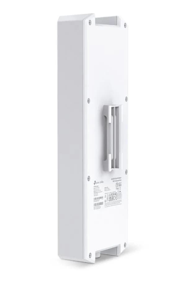 ACCESS POINT TP-LINK wireless AX3000 Mbps dual band WiFi 6, 1 x 10/100/1000 Mbps Ethernet Ports (1xPoE OUT)2 antene interne, IEEE802.3af/at PoE, de perete "EAP650-Outdoor" — miniatură