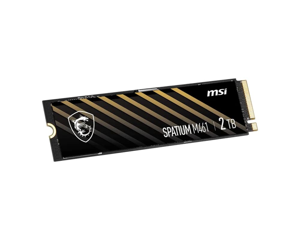 MSI SPATIUM M461 2TB SSD PCIe 4.0 NVMe M.2 "SPATIUM M461 PCIE 4.0 NVME M.2 2TB" — miniatură