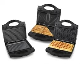 Prajitor de paine tip Sandwich Maker Esperanza Mufuletta EKT005 700W Negru/Gri "EKT005" — miniatură