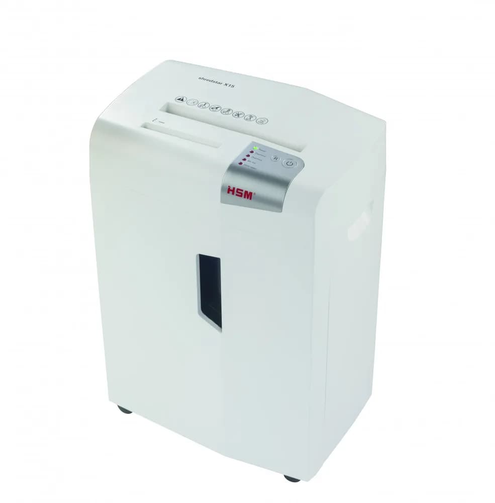 Distrugator documente manual HSM ShredStar X15, 15 coli, cross cut (4 x 37mm), securitate 4 "H-1030121"