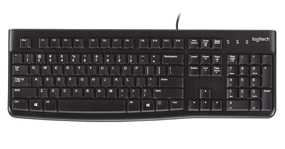 TASTATURA LOGITECH USB, black, "K120" OEM, "920-002479"