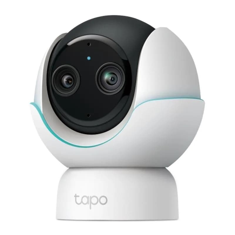 Dual-Lens Smart Baby Camera SPEC:2K QHD (2560x1440) &1080p (1920×1080), 2.4G/5GHz, Bluetooth 5.0, Horizontal 360º FEATURE: Dual Lens, Pan/Tilt, Smart AI Detection (covered face, baby crying, safety fence, baby snap, motion, people, pets, abnormal sound), Baby Tracking, Customizable Night Vision