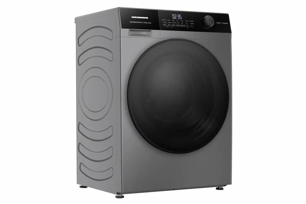 Masina de spalat rufe HEINNER HWM-HMK1014IVTA+++, 10 kg, 1400 rpm, Clasa: A, Argintiu — miniatură
