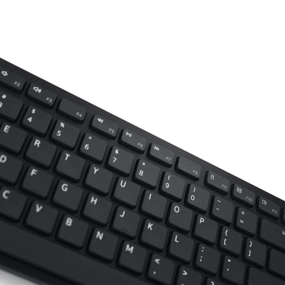 Kit Wireless tastatura si mouse Dell KM5221W, taste numerice, negru — miniatură