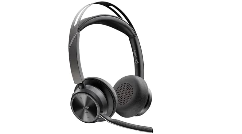 Casti Head-band HP Voyager Focus 2, Wireless, noise-canceling, Negru