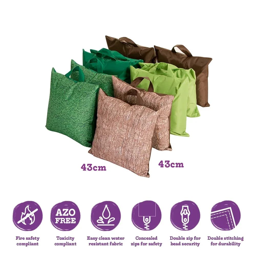 Perne portabile (set de 10) – 43cm x 43cm — miniatură
