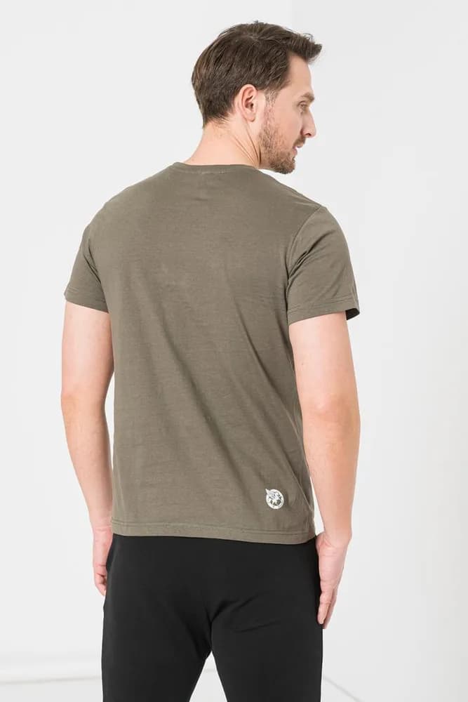 TRICOU CASUAL DRACON BARBATI GRAY-M — miniatură