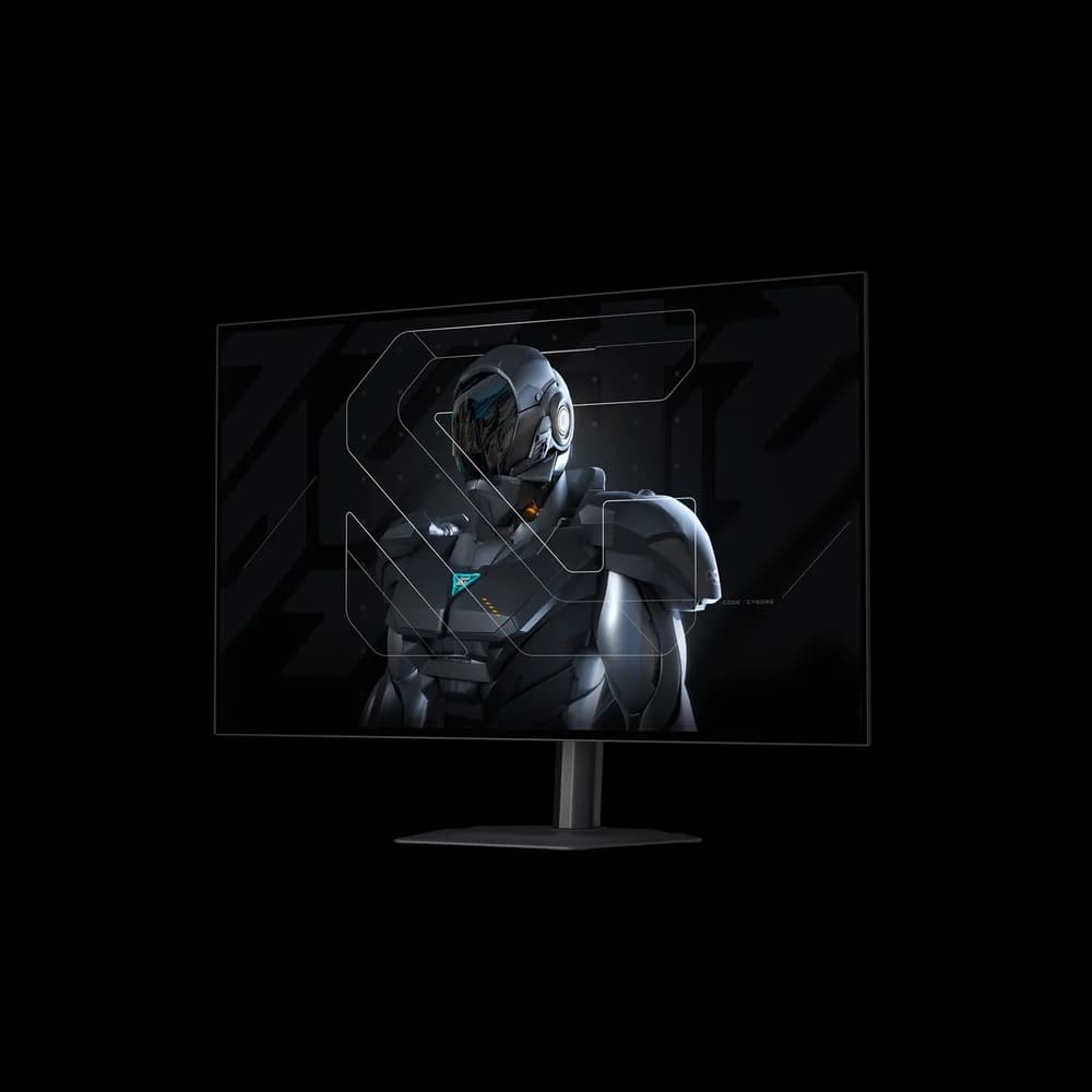 Monitor GIGABYTE MO27Q28GR OLED, 27", QHD, 2560 x 1440, HDMI, Displayport, KVM, nVIDIA G-Sync Compatible, RealBlack Glossy, Boxe, Pivot, 280 Hz, 0.03 ms, Negru "MO27Q28GR" — miniatură