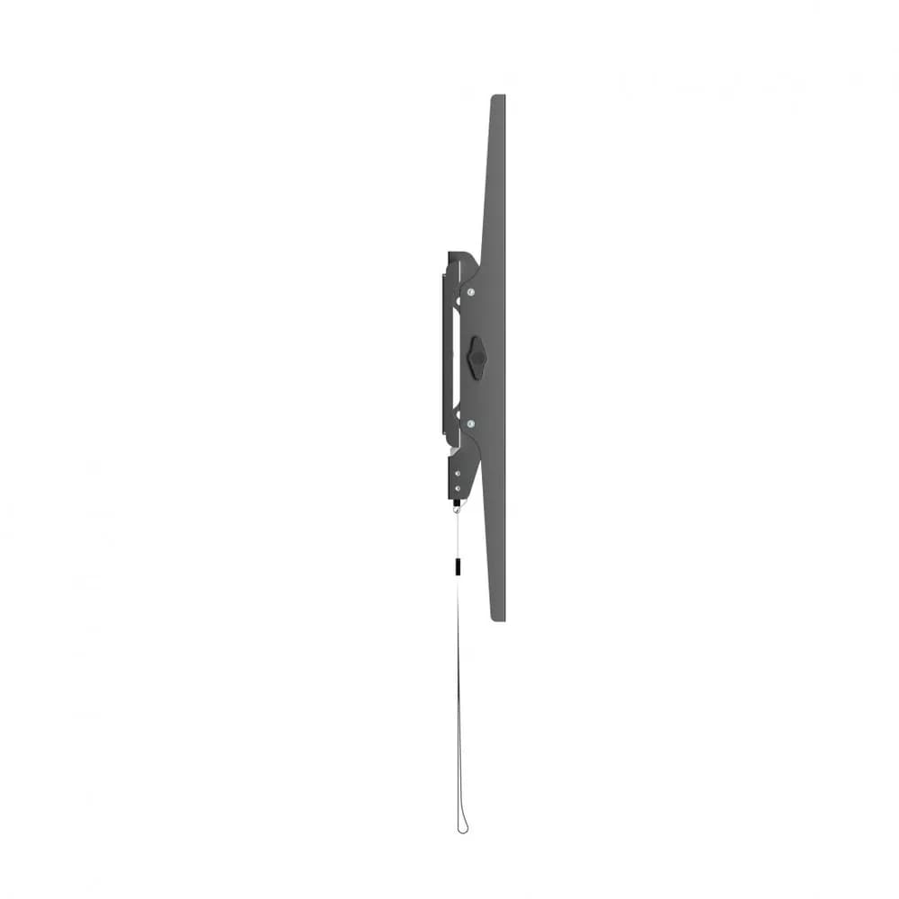 Suport perete TV Serioux 32-75" Tilt 75kg Profil 50mm Material: Otel Finisarea suprafeței: vopsea electrostatica Dimensiune ecran: 32"-75" Compatibilitate VESA: 75x75, 100x100, 100x150, 150x100, 100x200, 200x100, 150x150, 200x200, 200x300, 300x200, 200x400, 400x200, 300x300, 300x400, 400x300 — miniatură