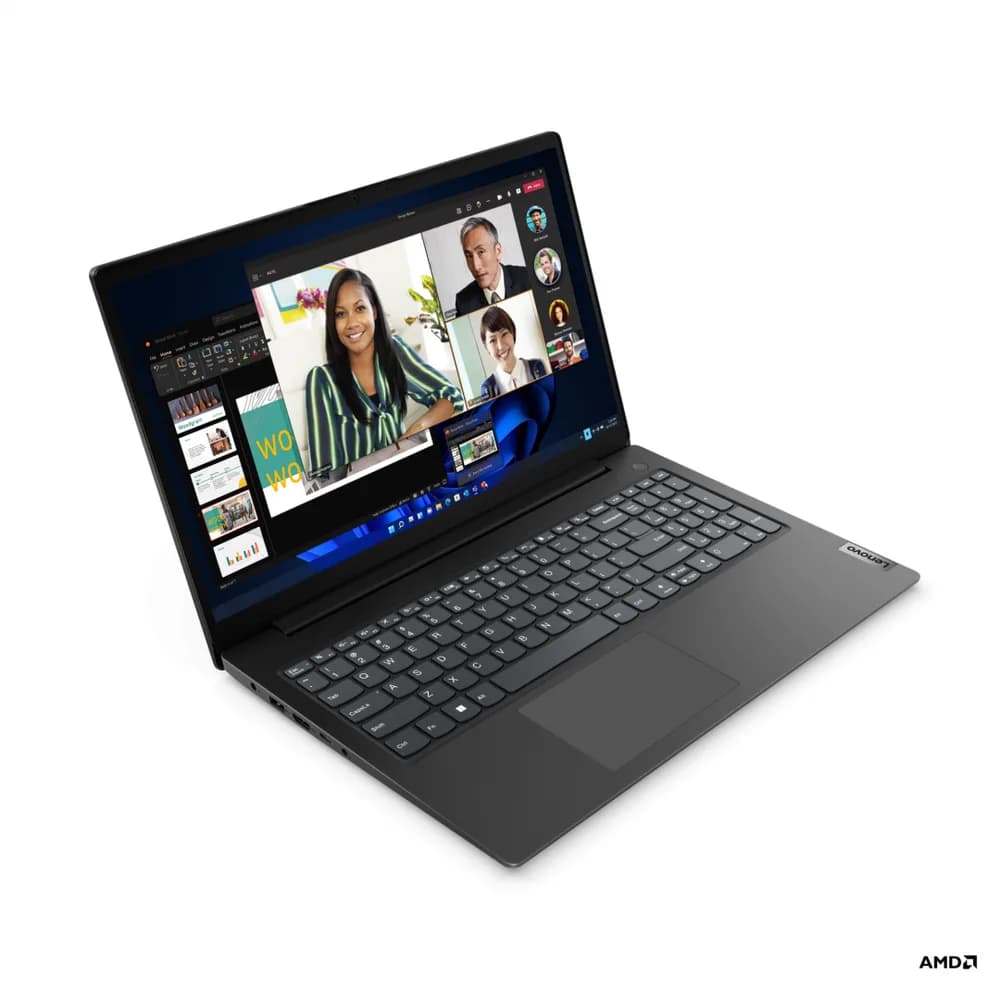 Laptop SMB Lenovo V15 G4 AMN, cu procesor AMD Ryzen 5 7520U, 15.6'' TN, 8 GB LPDDR5, 512 GB, AMD Radeon 610M, Fara OS — miniatură