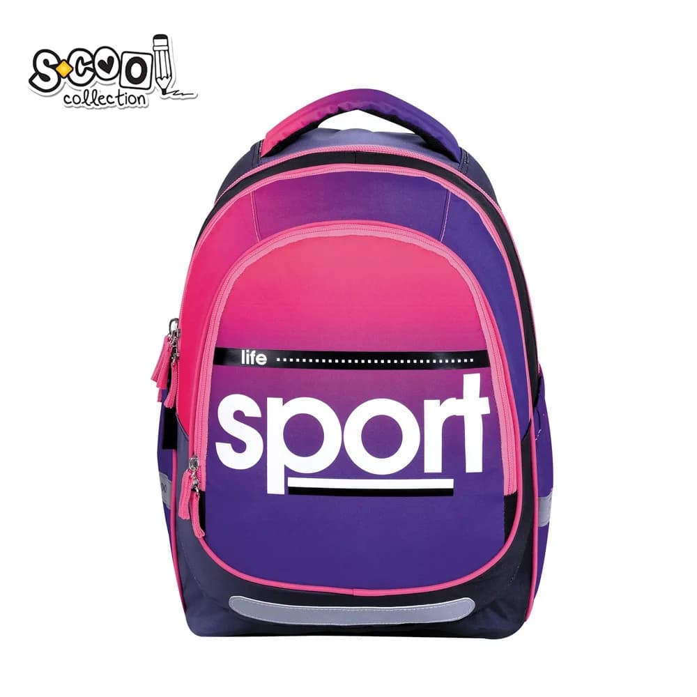 Ghiozdan anatomic light, 41x28x17 cm, SPORT - S-COOL