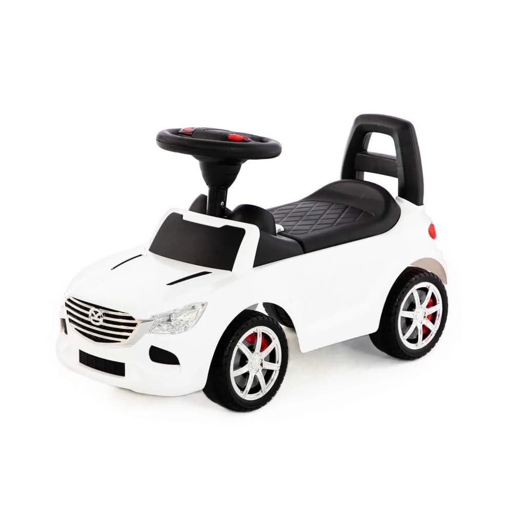 Masinuta - Supercar, alba, fara pedale, 66x28.5x30 cm, Polesie — miniatură