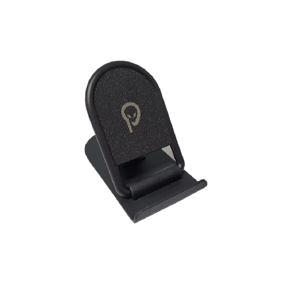 SUPORT birou SPACER pt. smartphone, pliabil, unghi ajustabil, negru "SPDH-FOLD-02-BK" — miniatură