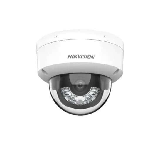 Camera supraveghere Hikvision IP Dome DS-2CD2163G2-LI(2.8MM), 6MP, Acusens - filtrarea alarmelor false dupa corpul uman si masini, senzor: 1/3″ Progressive Scan CMOS, rezolutie: 2688 × 1520@30fps, iluminare: Color: 0.005 Lux @ (F1.6, AGC ON), 0 Lux cu IR on, lentila: 2.8mm, distanta IR, lumina