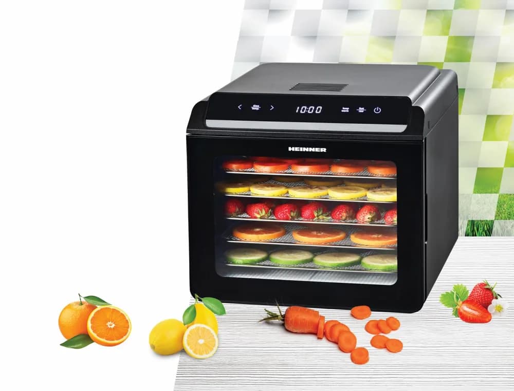 DESHIDRATOR FRUCTE SI LEGUME HEINNER NATUREDRY HFD-KD600BK — miniatură