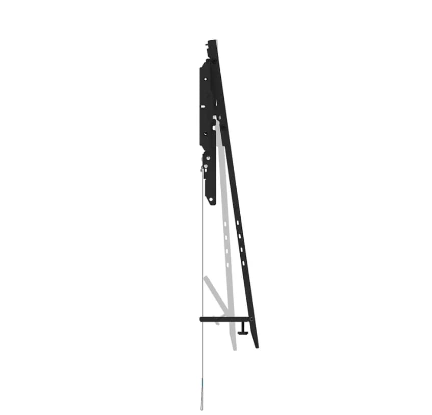 Suport perete Neomounts heavy duty, pentru display-uri interactive si ecrane grele de pana la 43-98", sistem de prindere VESA 800x400, greutate maxima suportata 125kg, fix, distanta fata de perete 4.2cm, cu sistem ce permite prinderea/desprinderea usoara a display-ului, securizabil cu lacat (nu este — miniatură