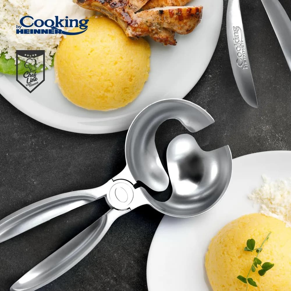 CLESTE PORTIONARE DIA 10 CM, CHEF LINE, COOKING BY HEINNER — miniatură