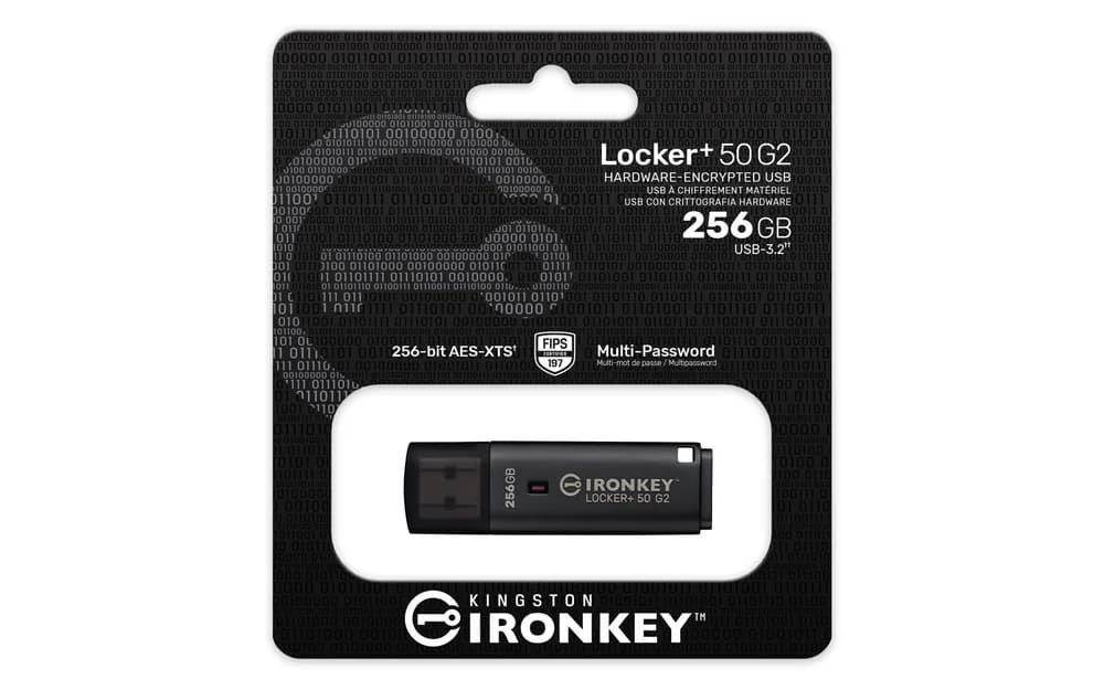 Kingston Technology IronKey Locker+ 50"IKLP50G2/256GB" — miniatură
