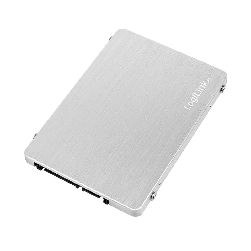 RACK extern LOGILINK, pt. SSD, M.2, M.2 S-ATA NGFF, interfata PC S-ATA3, aluminiu, argintiu, "AD0021"
