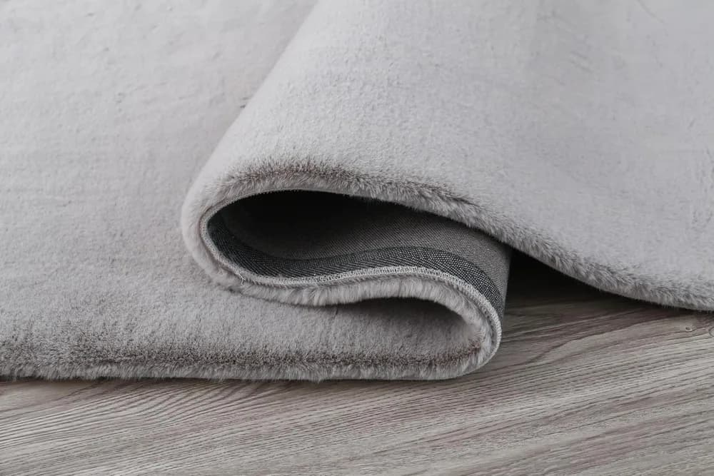 Covor Heinner Shaggy soft blanita Gri 70x140 cm — miniatură