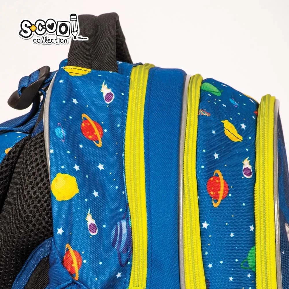 Ghiozdan anatomic SPACE, 38x39x19.5 cm - S-COOL — miniatură