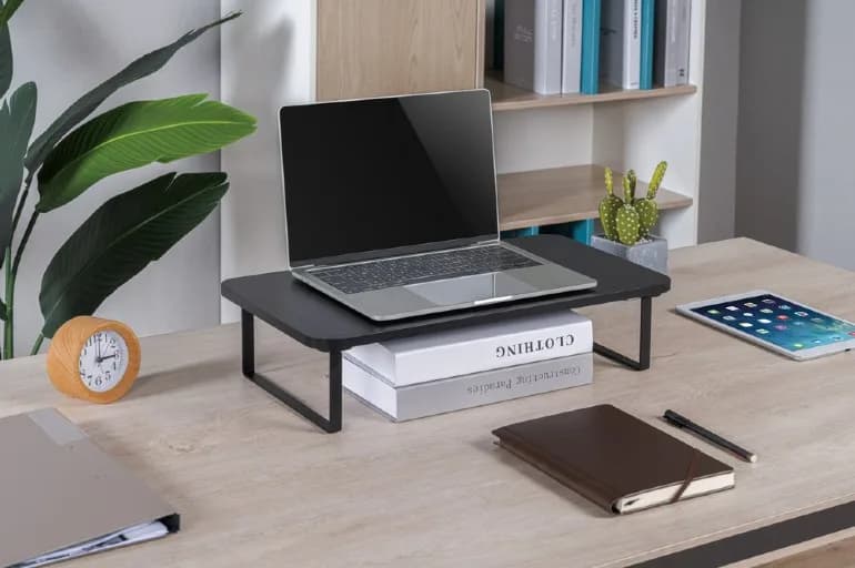 MASA Gembird, pt TV/monitor, max 20 Kg, dimensiune, 500x260x122mm, rectangular, black, "MS-TABLE-03" — miniatură