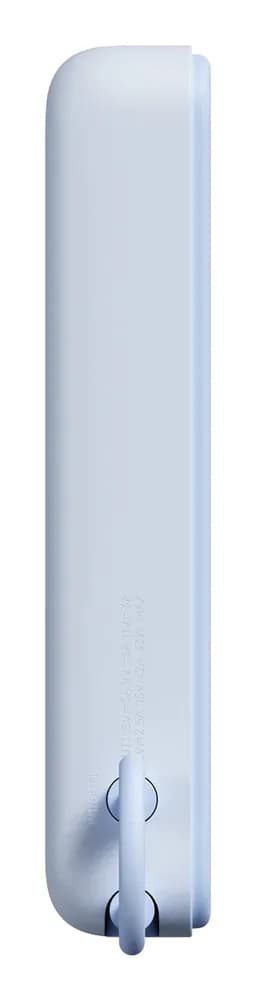 Acumulator extern magnetic cu suport incorporat Xiaomi BHR08PCGL, 33 W (USB-C), 10000 mAh, Cablu USB-C integrat, Incarcare Wireless 15 W (Albastru) "BHR08PCGL" — miniatură