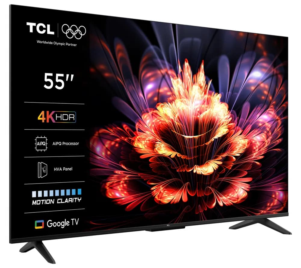 Televizor TCL LED 55V6C, 139 cm, Smart Google TV, 4K — miniatură