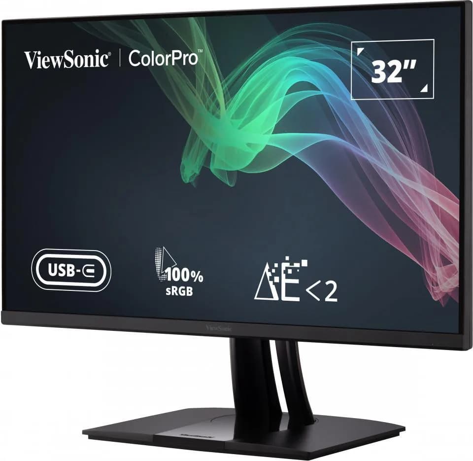 Monitor Consumer ViewSonic VP3256-4K, 31.2", 3840 x 2160 pixeli, Negru — miniatură