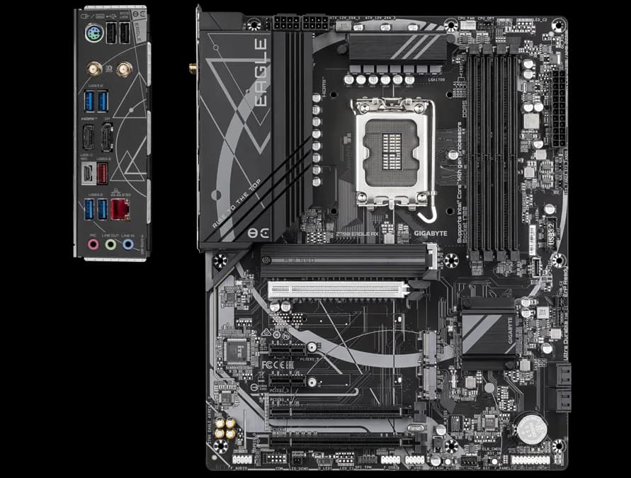 Placa de baza Gigabyte Z790 EAGLE AX, Socket 1700, DDR5, ATX — miniatură
