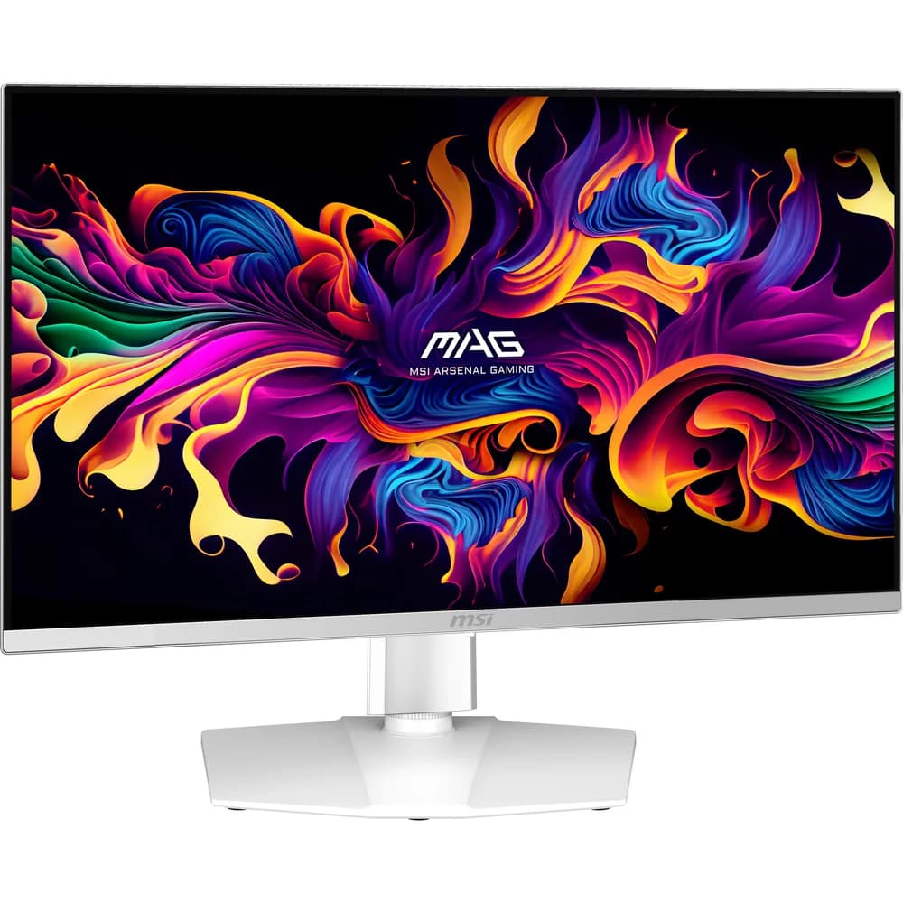 Monitor Gaming QD-OLED MSI 26.5" MAG 272QPW QD-OLED X28, WQHD (2560 x 1440), HDMI, DisplayPort, Pivot, 280 Hz, 0.03 ms (Alb) "MAG 272QPW QD-OLED X28" — miniatură