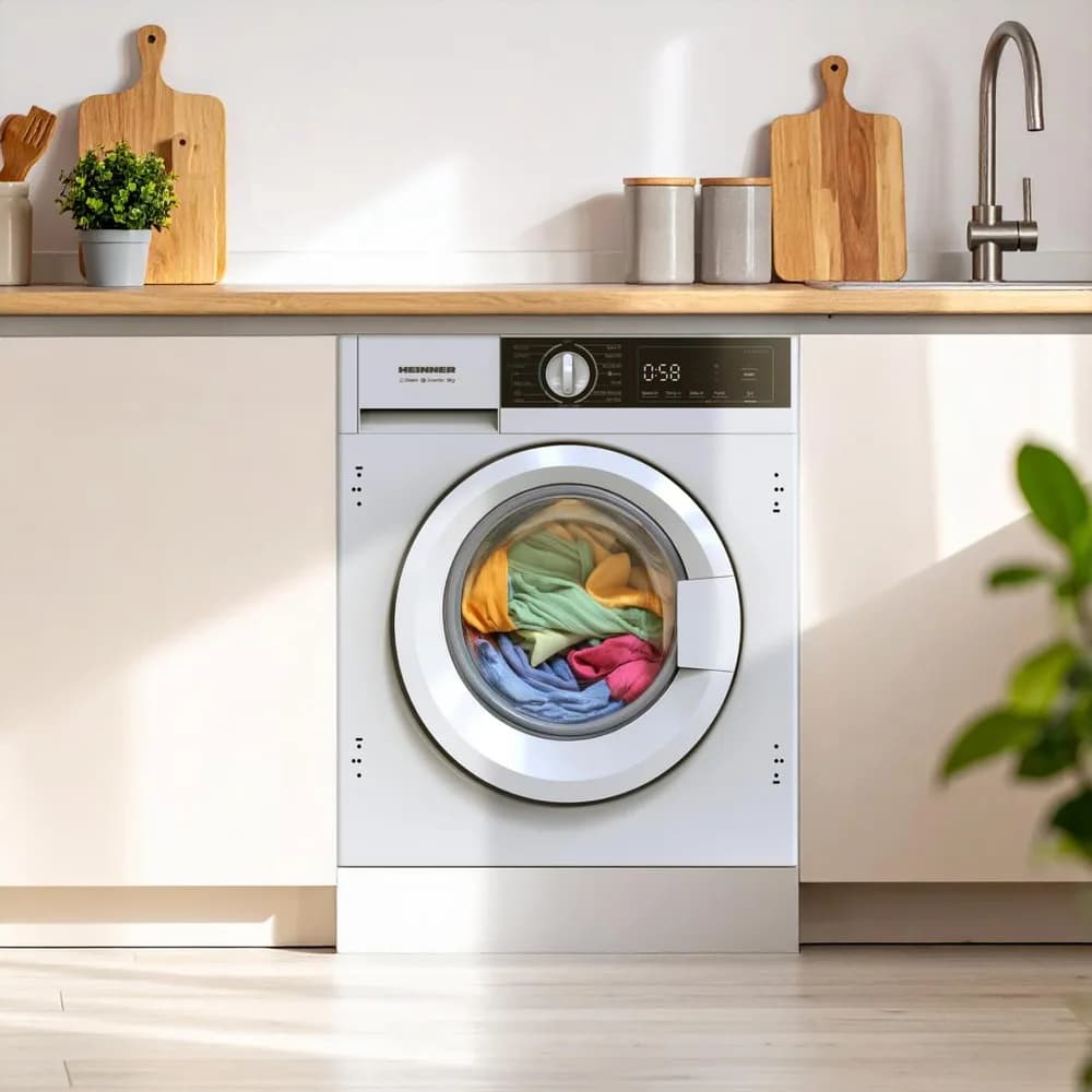 Masina de spalat rufe incorporabila HEINNER HWM-BI914IVA+++, 9 Kg, 1400 RPM, Clasa: A — miniatură
