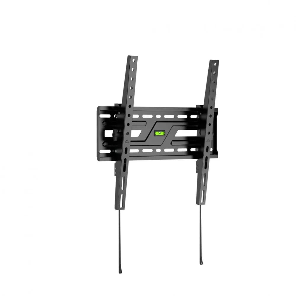 Suport perete TV Serioux 32-75" Tilt 75kg Profil 50mm Material: Otel Finisarea suprafeței: vopsea electrostatica Dimensiune ecran: 32"-75" Compatibilitate VESA: 75x75, 100x100, 100x150, 150x100, 100x200, 200x100, 150x150, 200x200, 200x300, 300x200, 200x400, 400x200, 300x300, 300x400, 400x300 — miniatură