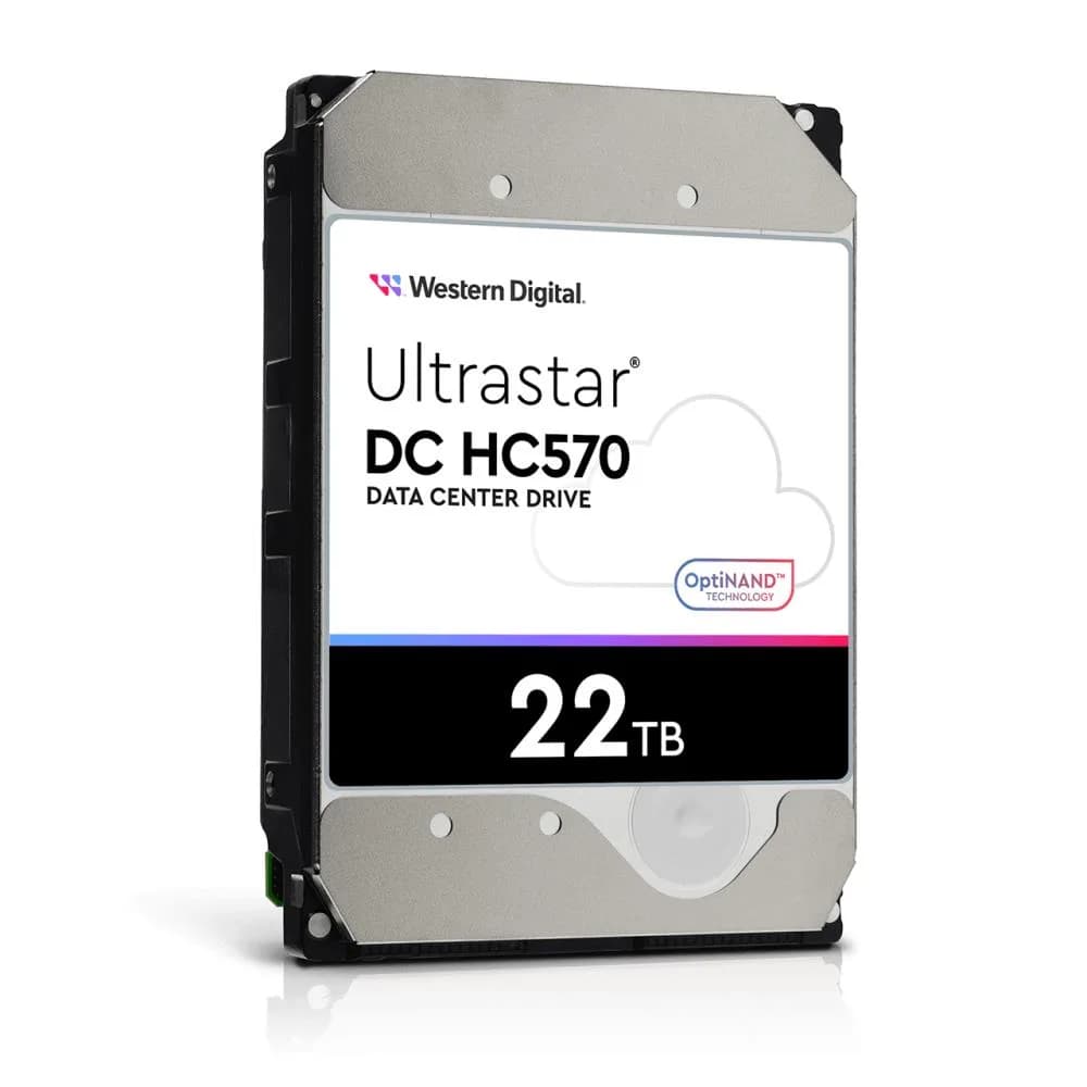 HDD WD - server 3.5 22TB 7200 512 SATA3 ULTRASTAR, "0F48155"
