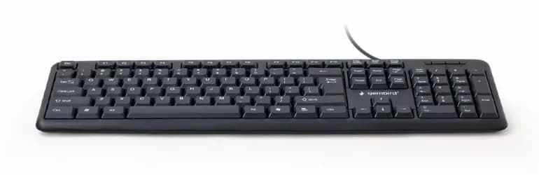 TASTATURA GEMBIRD USB, 104 taste, black, "KB-U-103" 45503580 — miniatură