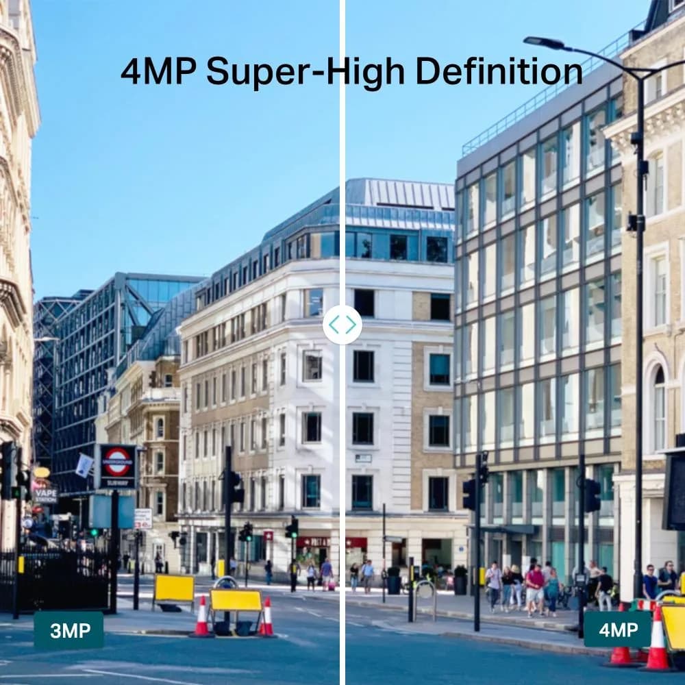 "TP-Link Camera IR de supraveghere Bullet pentru exterior VIGIC340I(2.8MM), Senzor imagine: CMOS 1/3"", Lentila 2.8mm, F2.2,Weatherproof: IP67, Infrarosu: 30m, Detectare: 60m, Observare: 25m, Recunoastere: 12m, Identificare: 6m, Unghi vizualizare:Horizontal FOV: 88.8°, Vertical FOV: 48.9° — miniatură