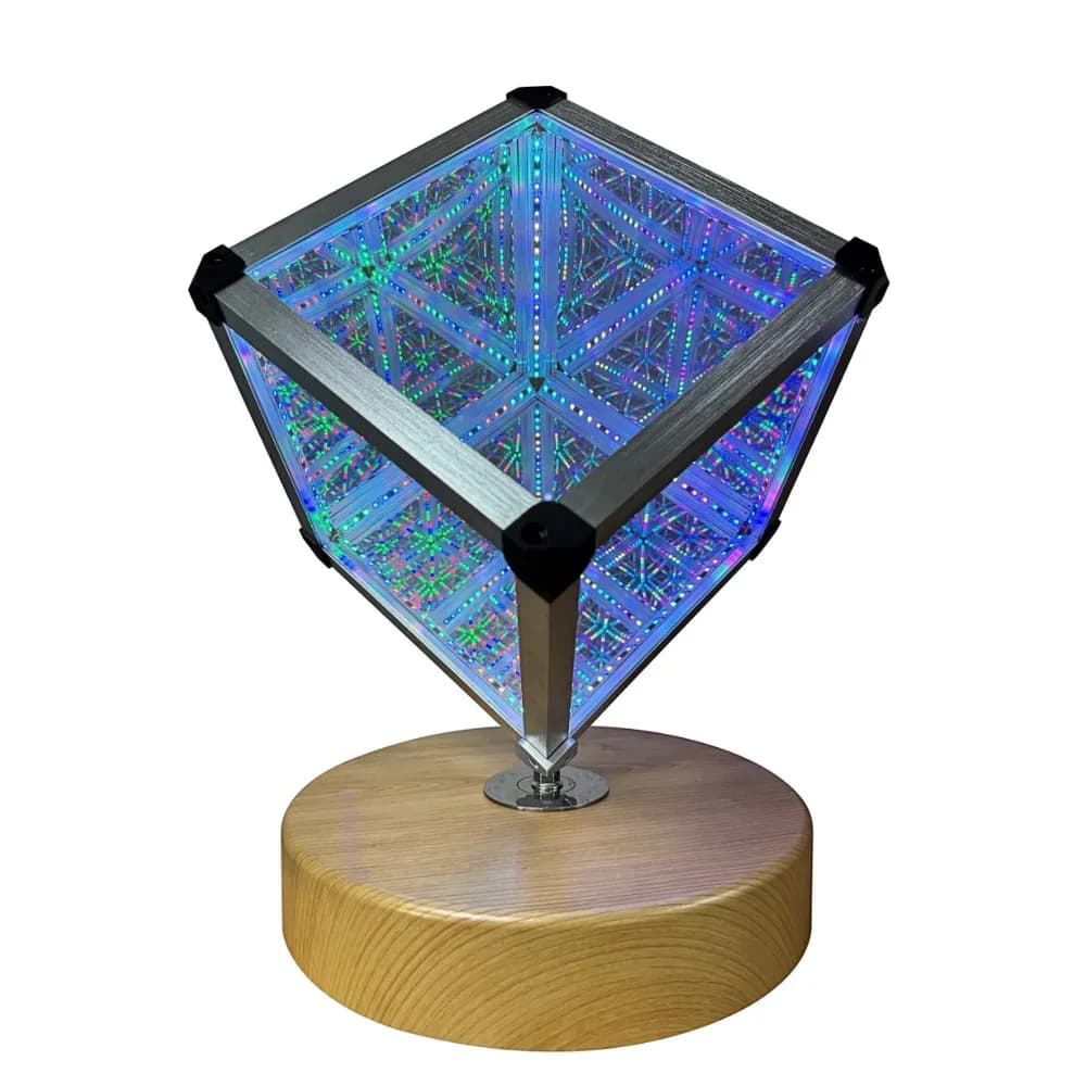 CUB LED INFINIT 25CM — miniatură