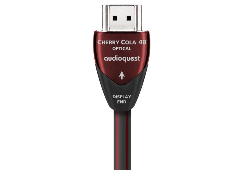 Cablu HDMI 48gbs, 8K-10K AudioQuest Cherry Cola 48 Hybrid Active Optical Cable (HAOC) 15m