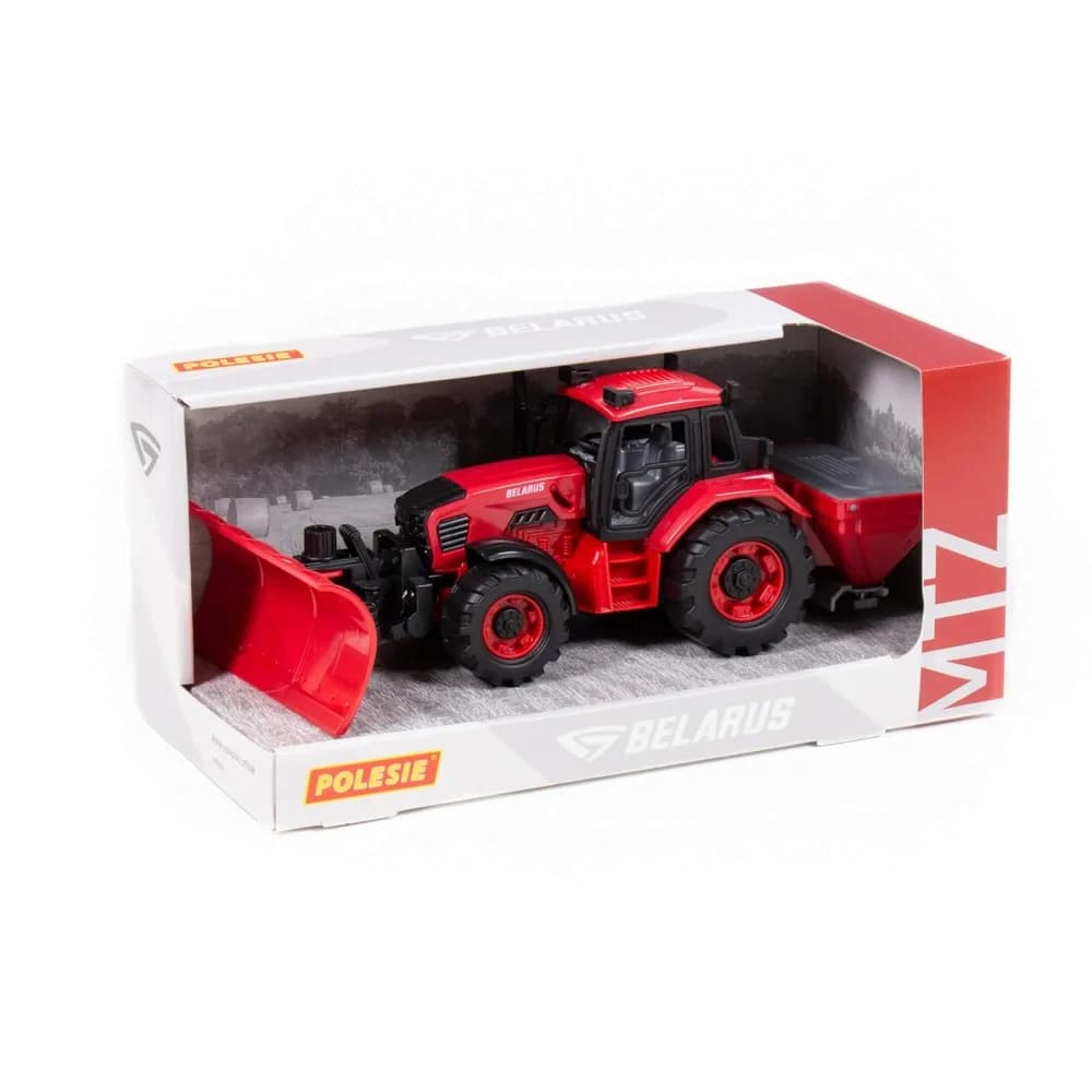 Tractor cu plug deszapezire, 31x15x14,5 cm, Polesie
