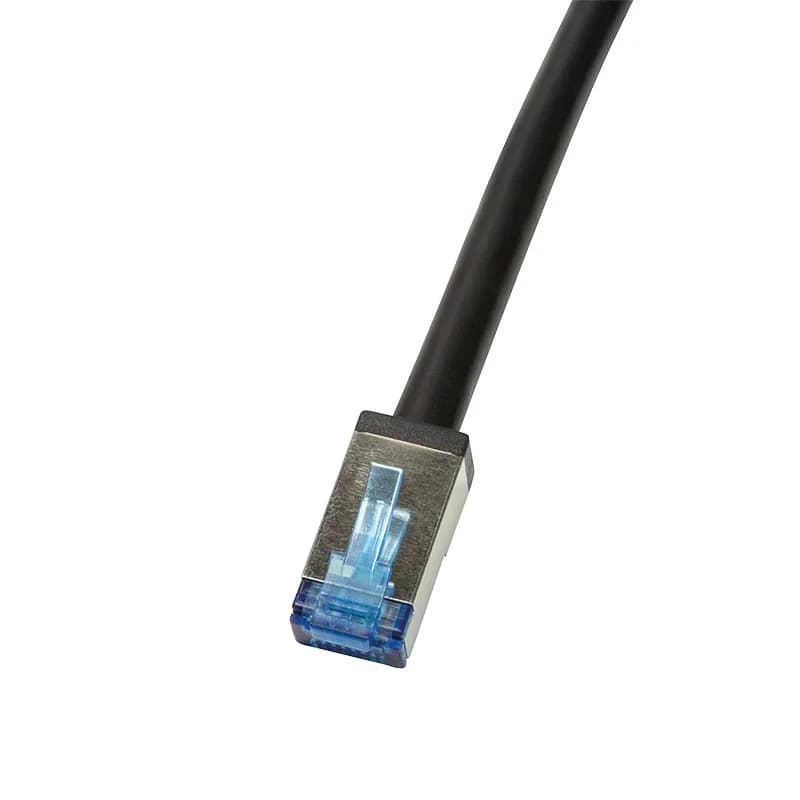 PATCH CORD S/FTP LOGILINK Cat6a, cupru, 3 m, negru, AWG26, dublu ecranat, outdoor, "CQ7063S"