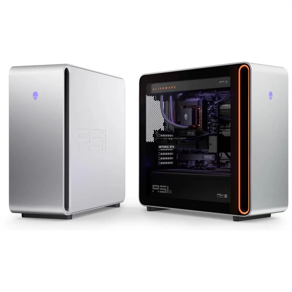 Desktop Gaming Dell Alienware Area-51 cu procesor AMD AMD Ryzen 9 9950X3D pana la 5.7 GHz, 64 GB DDR5, 1TB SSD, RTX 5090, Windows 11 Pro, Black — miniatură