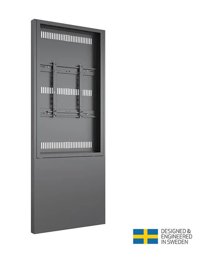 Carcasa Totem de Interior Multibrackets MB-5308, ecran 55", max.35kg, montaj pe podea, negru