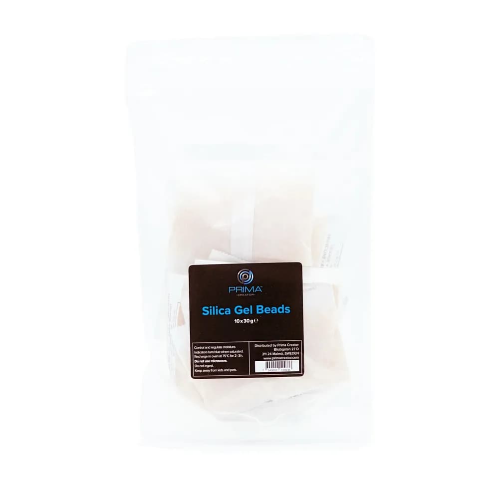 Desicant PrimaCreator Silica Gel Pack – Multi Use 10 x 30 g