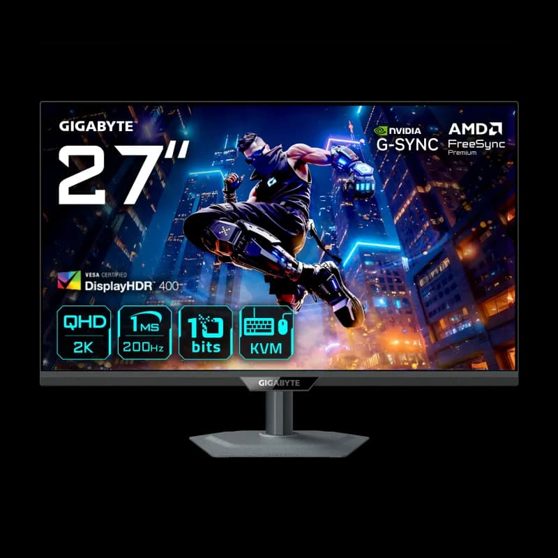 Monitor Gaming Gigabyte M27Q2 QD, 27", 2560 x 1440 pixeli, Black