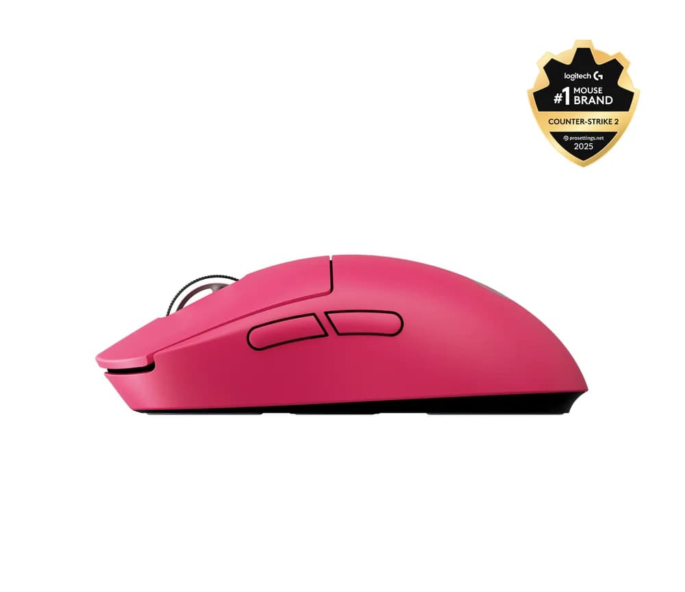 LOGITECH PRO X SUPERLIGHT 2c compact wireless gaming mouse - PINK "910-007546" — miniatură