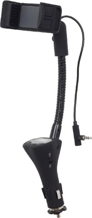 CARKIT 4-in-1 GEMBIRD, jack 3.5mm, modulator FM, suport, handfree, incarcator, USB, montare la priza auto, "TA-CHU3"