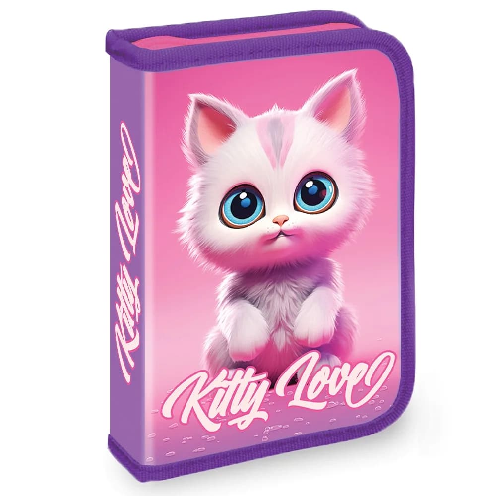 Penar echipat, 1 fermoar, 2 extensii, 32 piese, KITTY LOVE - S-COOL — miniatură